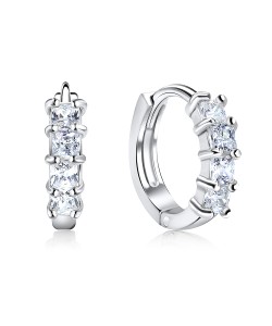 CZ Stone Huggies Earring STHG-04